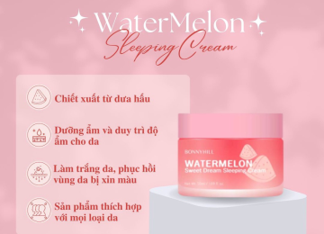 KEM DƯỠNG DA BONNYHILL  WATERMELON VÀ BONNYHILL PROBIOTICS